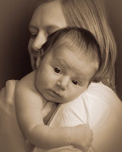 Zoe portait at 6 weeks - 3