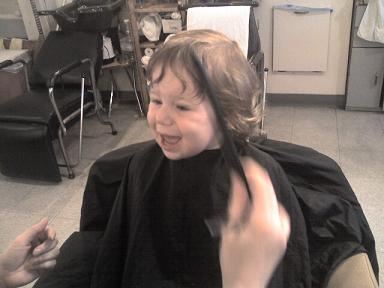 Zoe Haircut 1