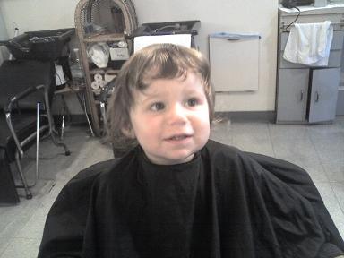 Zoe Haircut 2