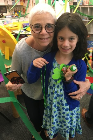 Avery and Safta on St. Patty's Day - small