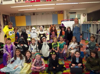 Avery's class on Purim